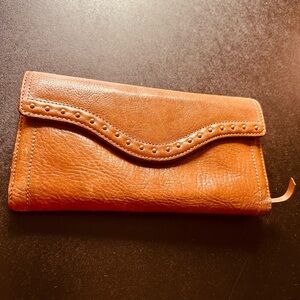 Michael Kors Astor Brown Leather Wallet